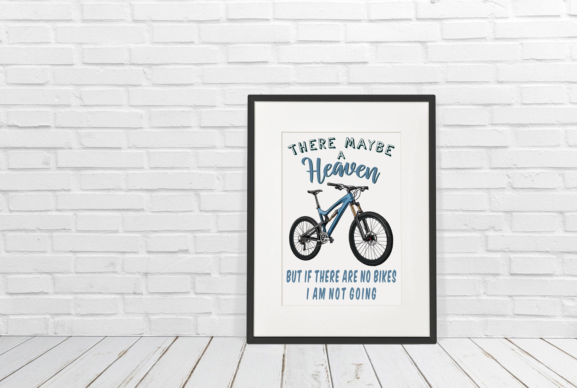 CYCLING ART | THERE MAYBE A HEAVEN... MTB