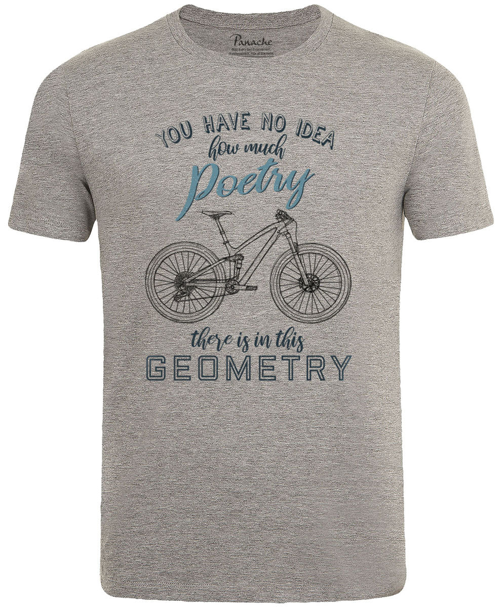 You Have No Idea… MTB Men's Cycling T-shirt Grey